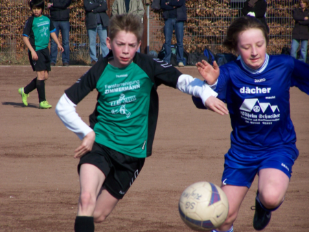 Spiel gegen Efferen im März 2009