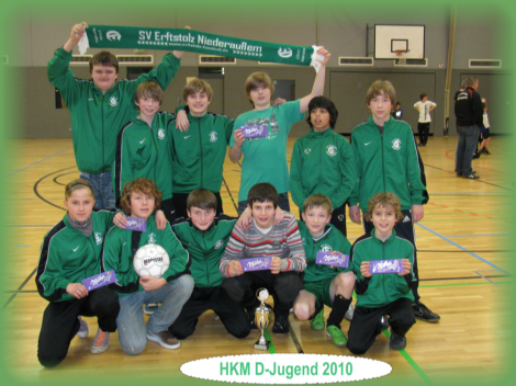 Hallenkreismeisterschaftsendrunde 2010 D-Jgd. Platz 4