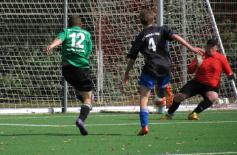 Pokal gegen Bergheim